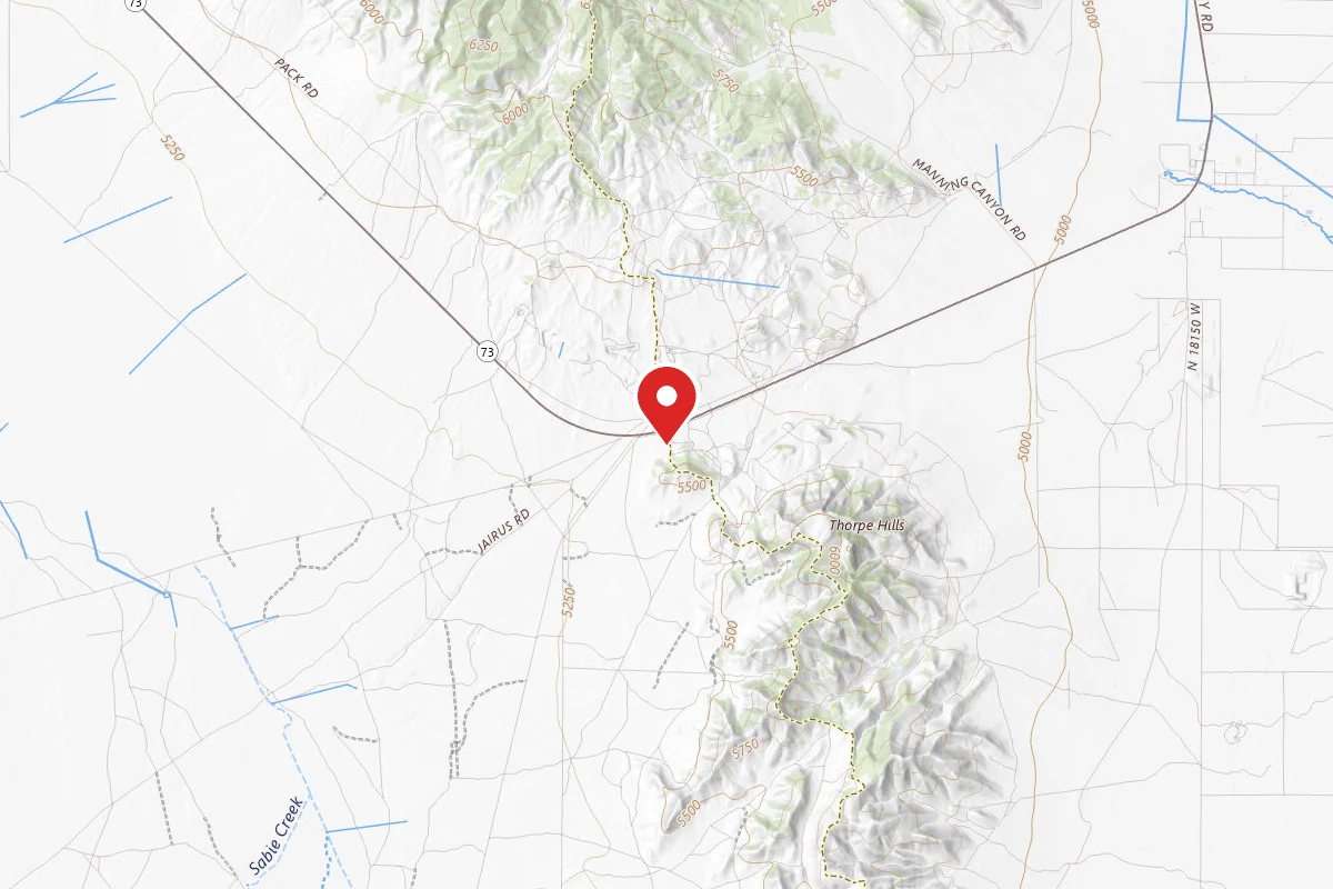 Dispersed Site near 40.2298, -112.1774