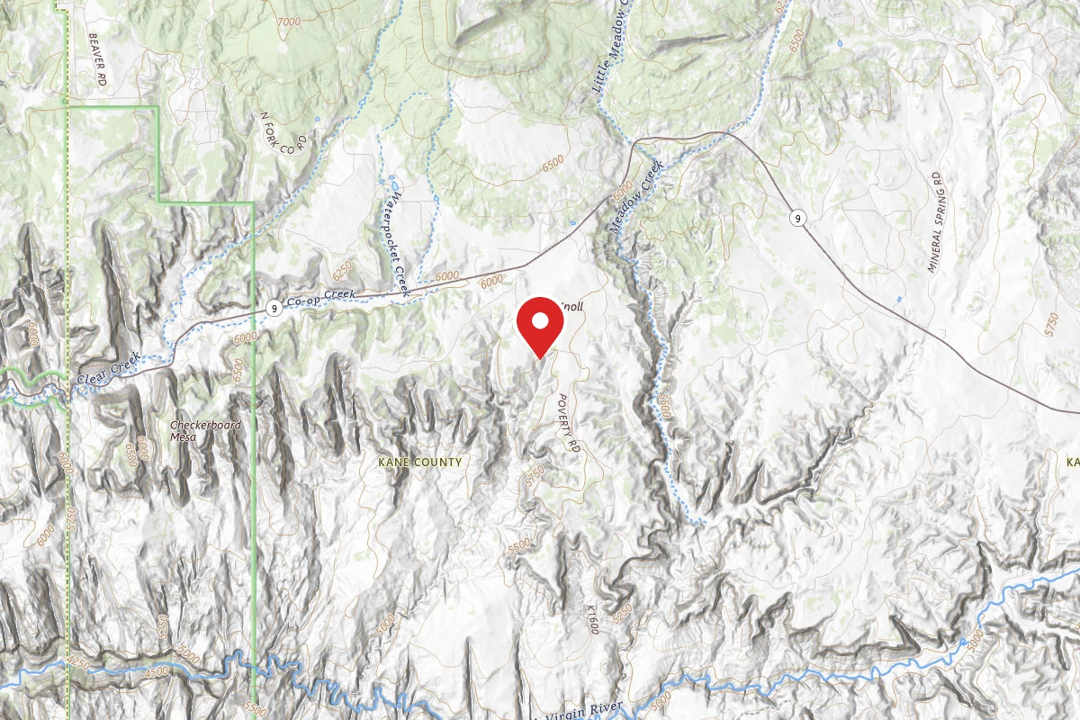 Dispersed Site near 37.2285, -112.8091