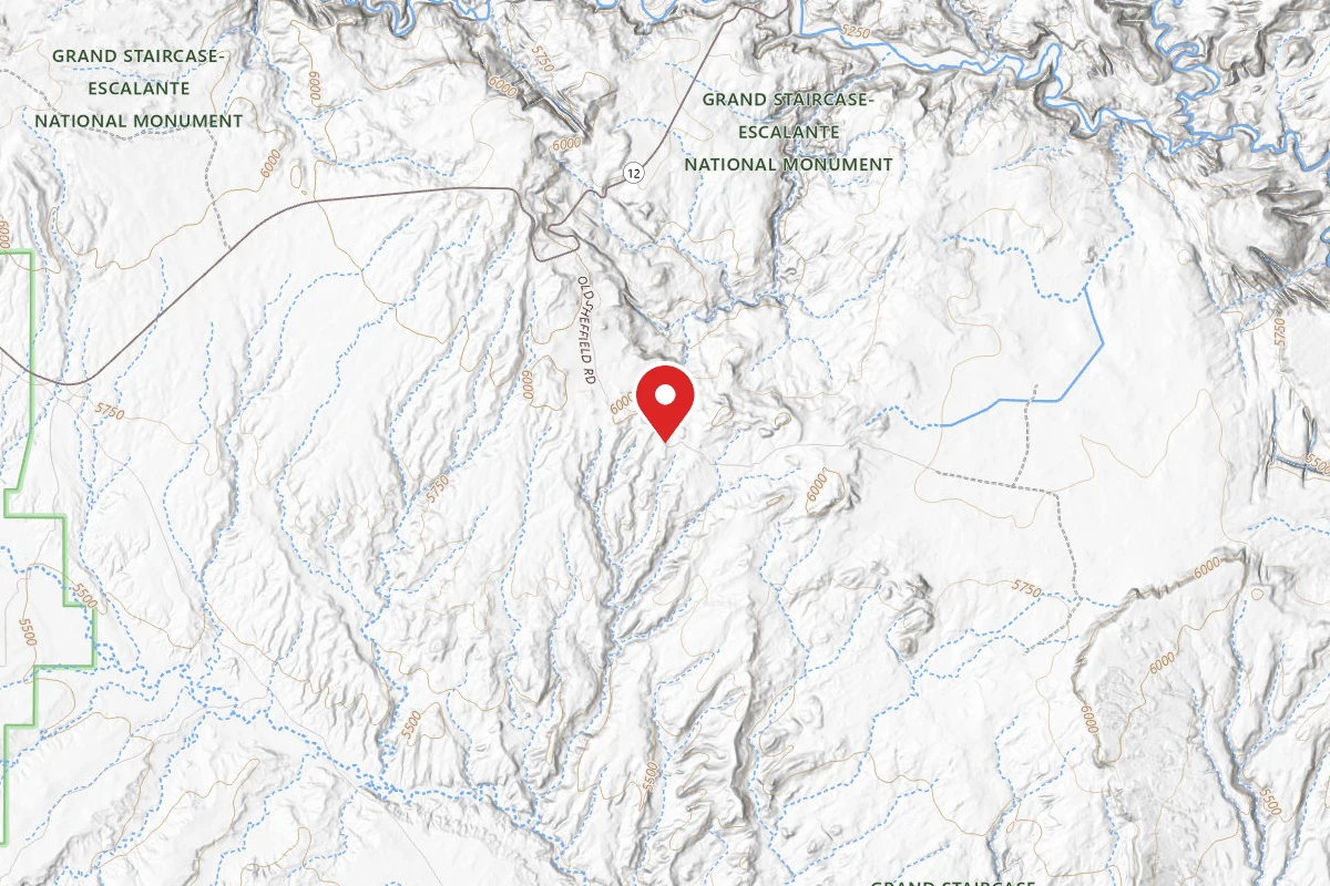 Dispersed Site near 37.7194, -111.4340