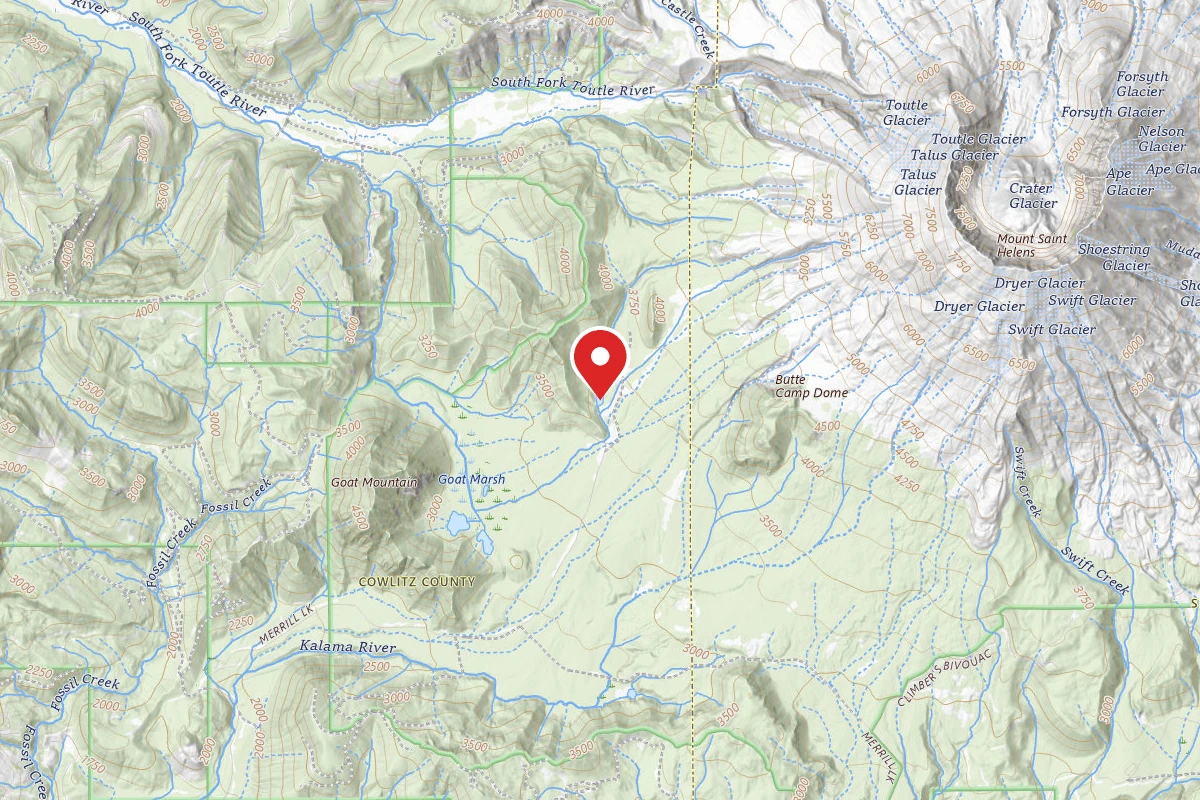 Dispersed Site near 46.1745, -122.2620