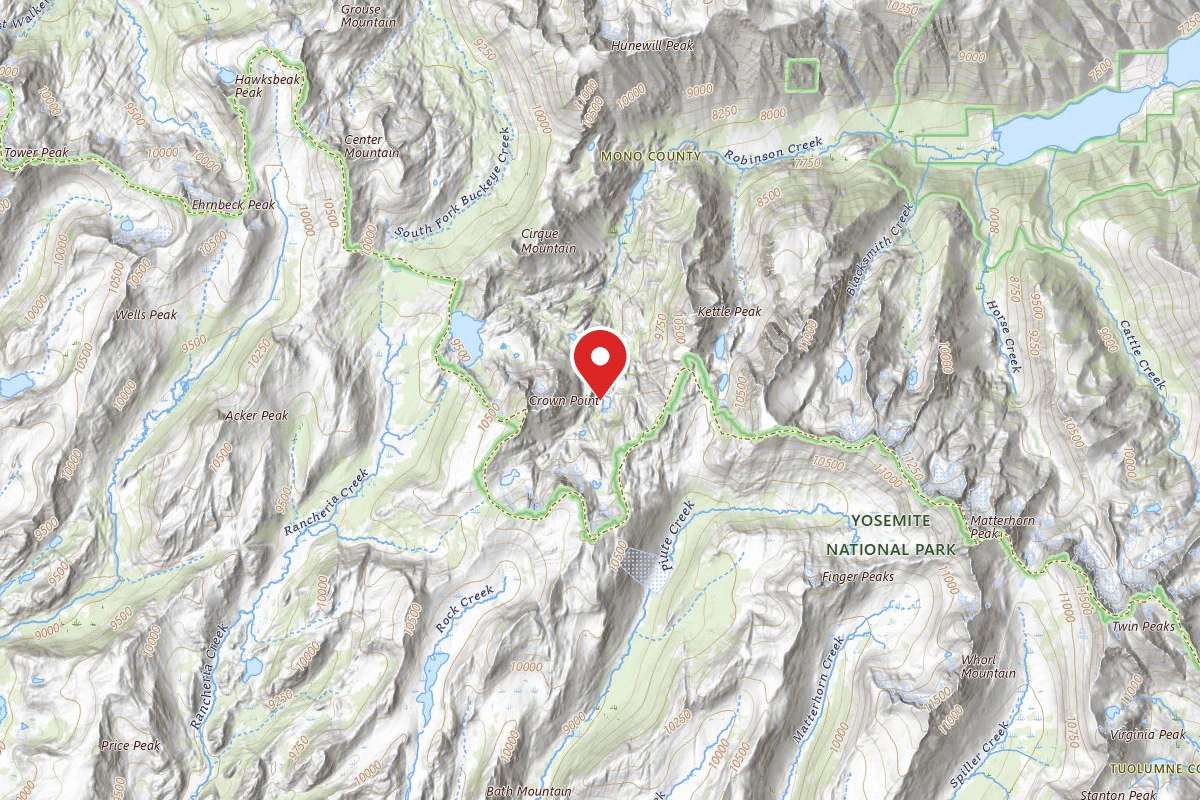 Dispersed Site near 38.1120, -119.4449