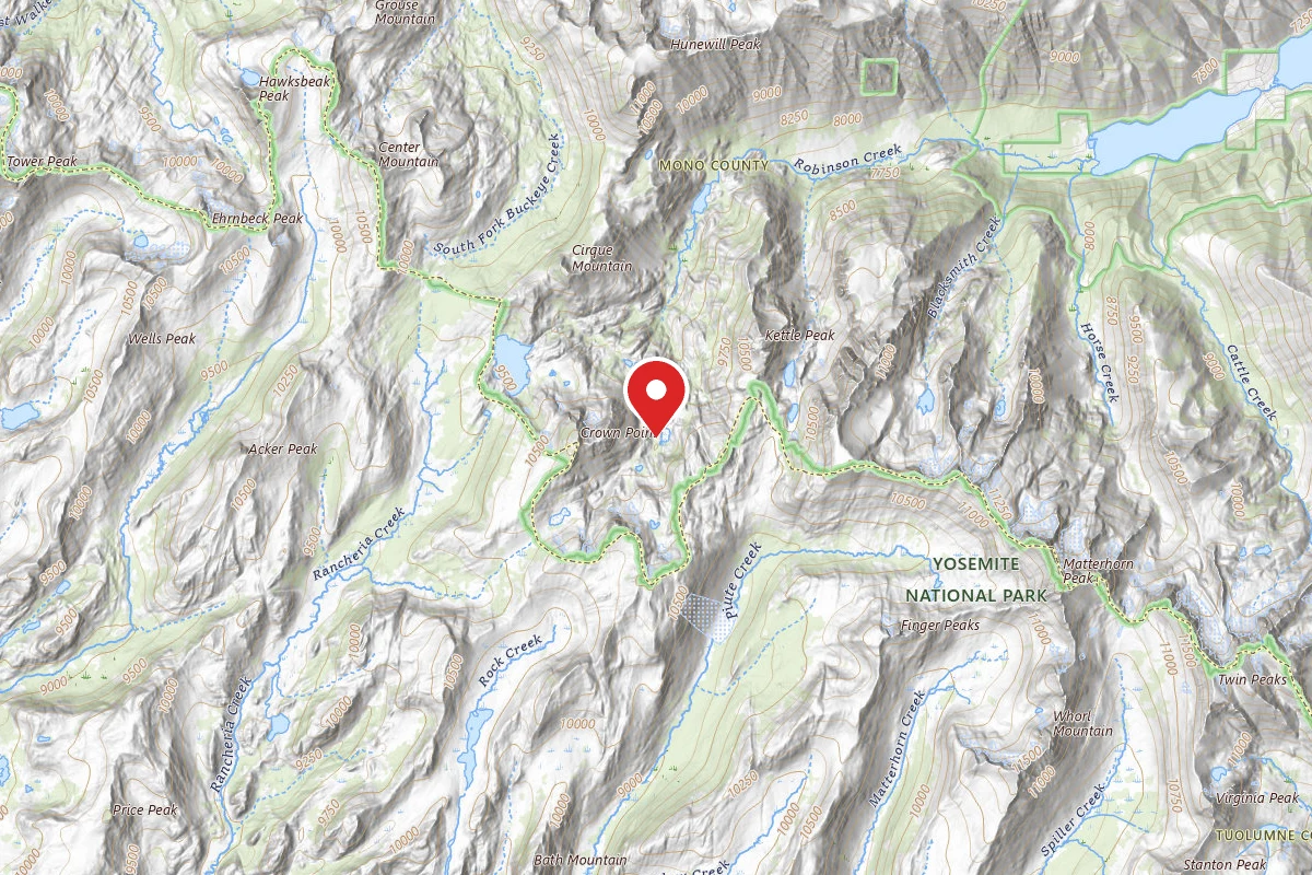 Dispersed Site near 38.1114, -119.4452