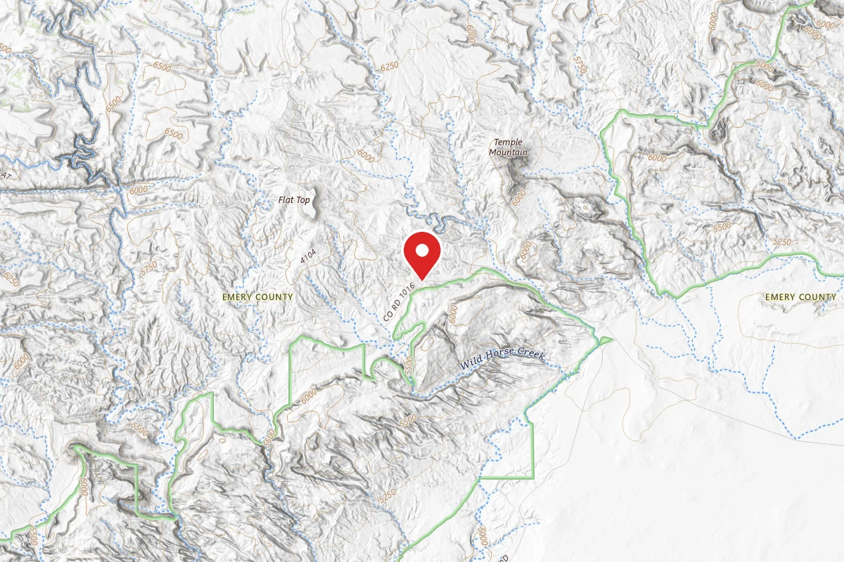 Dispersed Site near 38.6646, -110.7019
