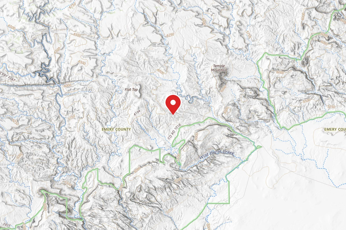 Dispersed Site near 38.6682, -110.7084