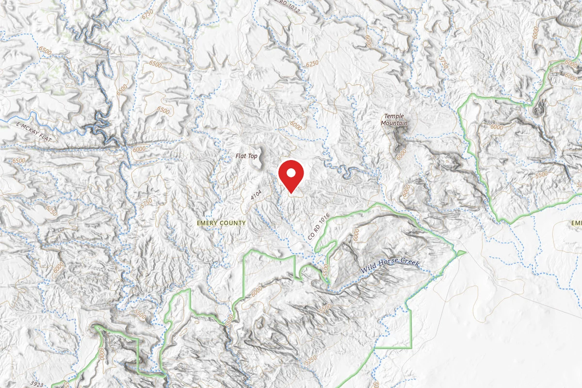 Dispersed Site near 38.6696, -110.7175