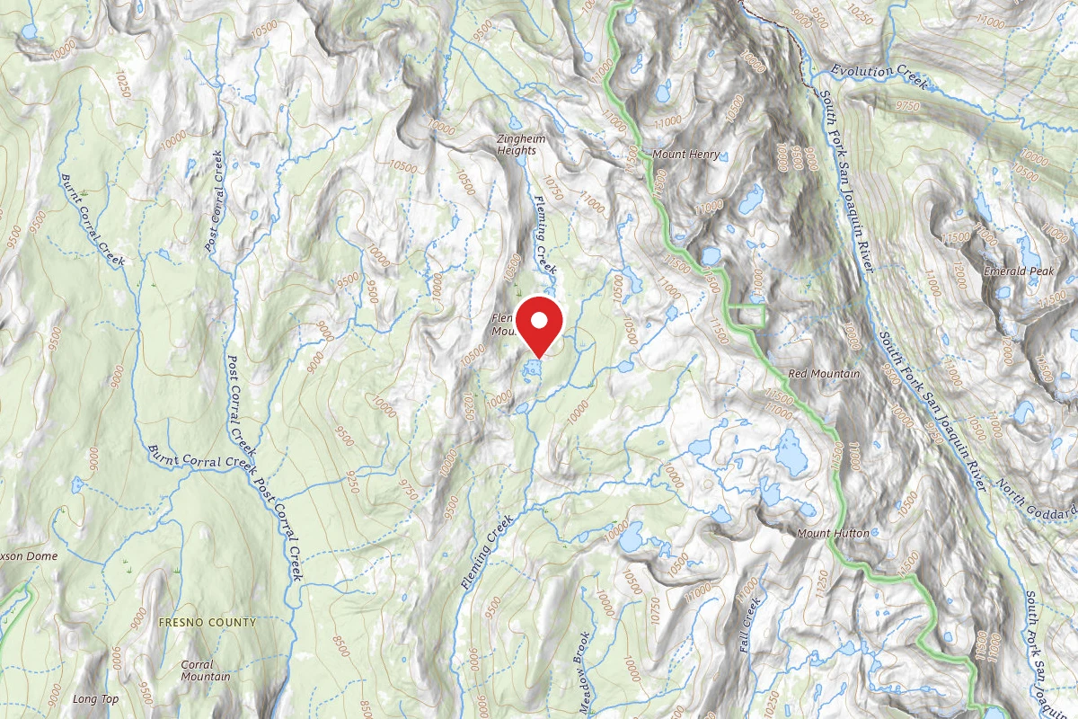 Dispersed Site near 37.1530, -118.8483