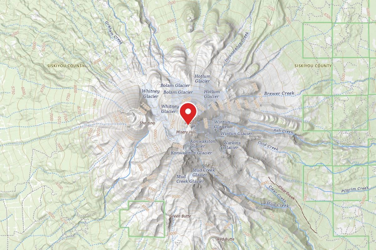 Dispersed Site near 41.4093, -122.1963