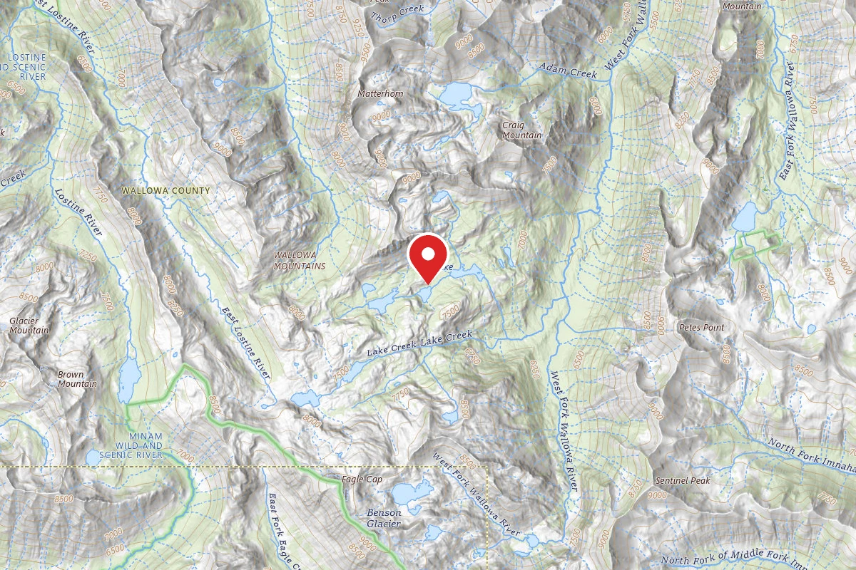 Dispersed Site near 45.1974, -117.2803