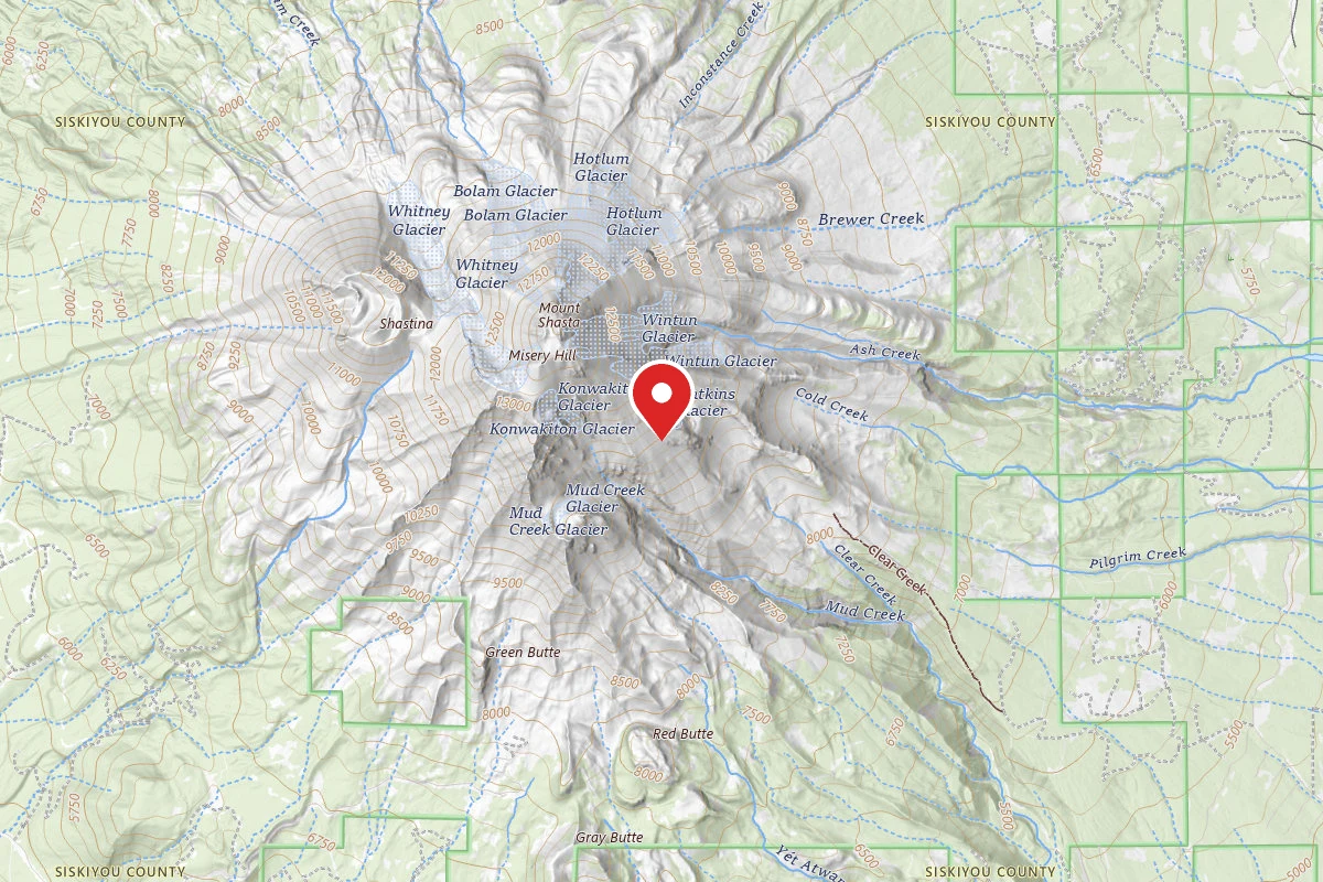 Dispersed Site near 41.3963, -122.1790