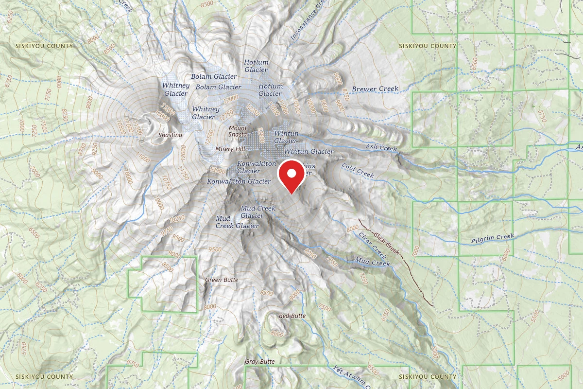 Dispersed Site near 41.3943, -122.1759