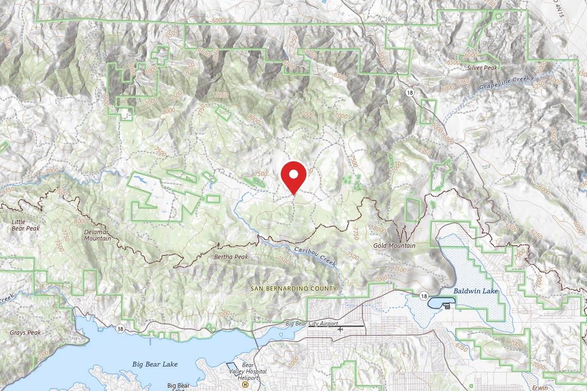 Dispersed Site near 34.3018, -116.8710
