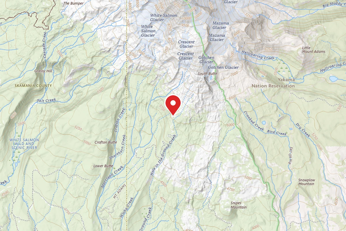 Dispersed Site near 46.1443, -121.4947