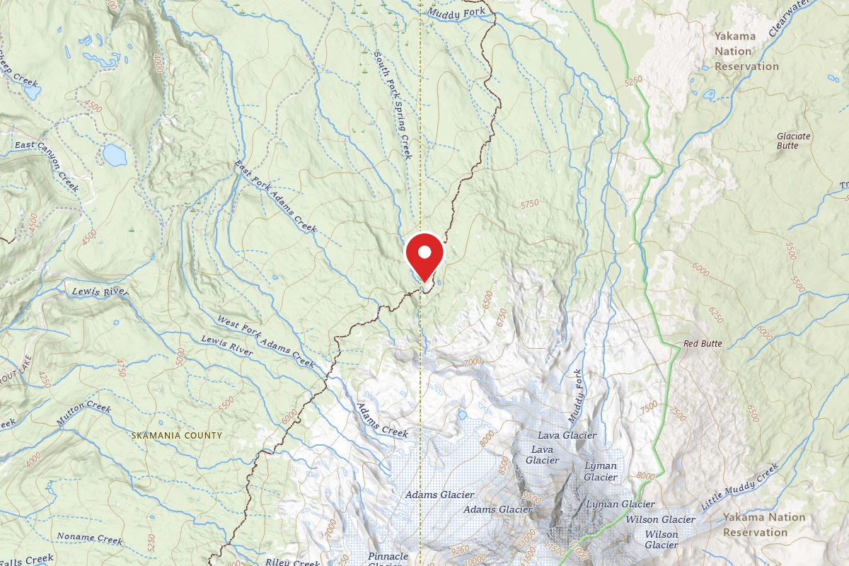 Dispersed Site near 46.2568, -121.5213