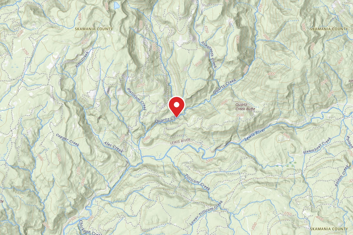 Quartz Creek Trail Backcountry Campsite