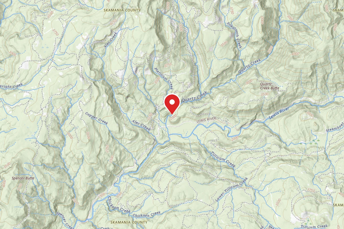 Quartz Creek Trail Backcountry Campsite