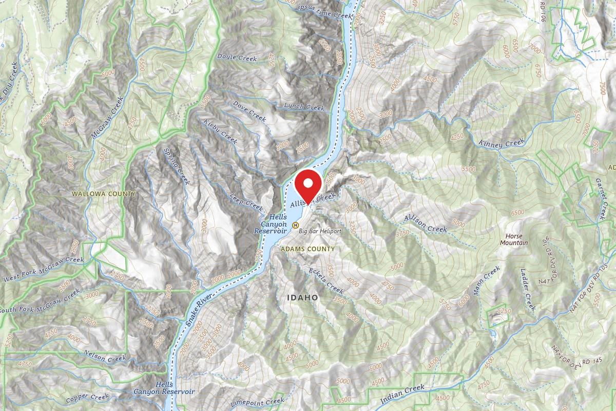 Big Bar Dispersed Camping Area