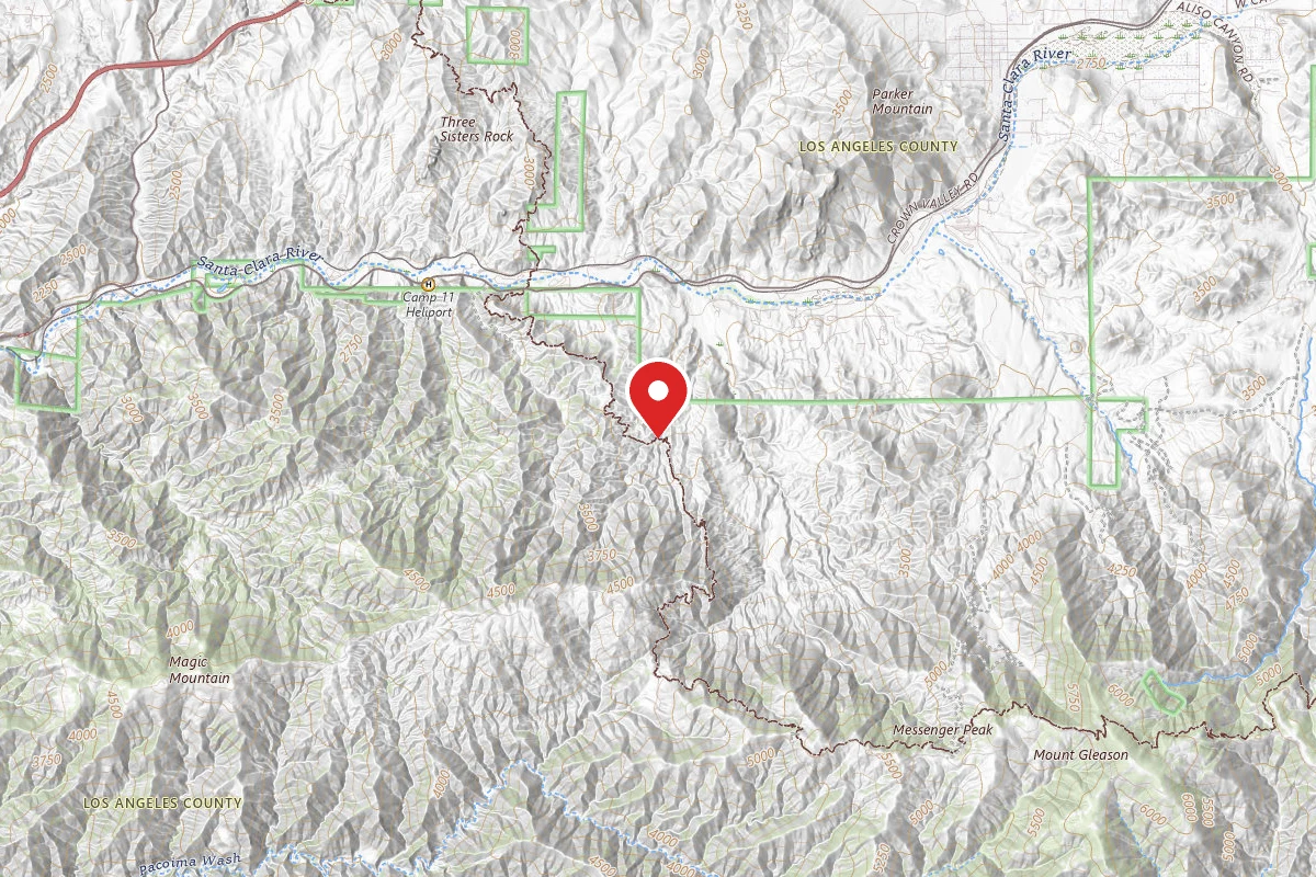 Dispersed Site near 34.4182, -118.2518