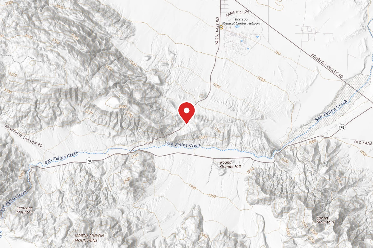 Yaqui Pass Primitive Campground