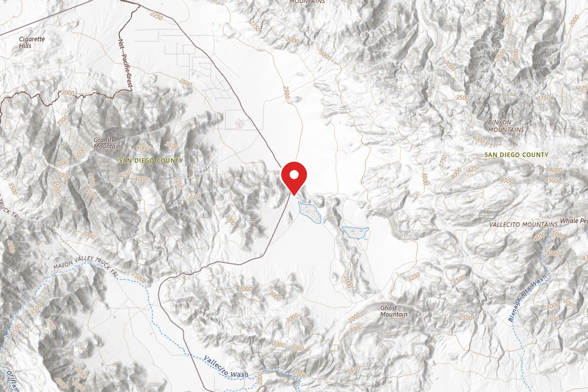 Blair Valley Primitive Campground