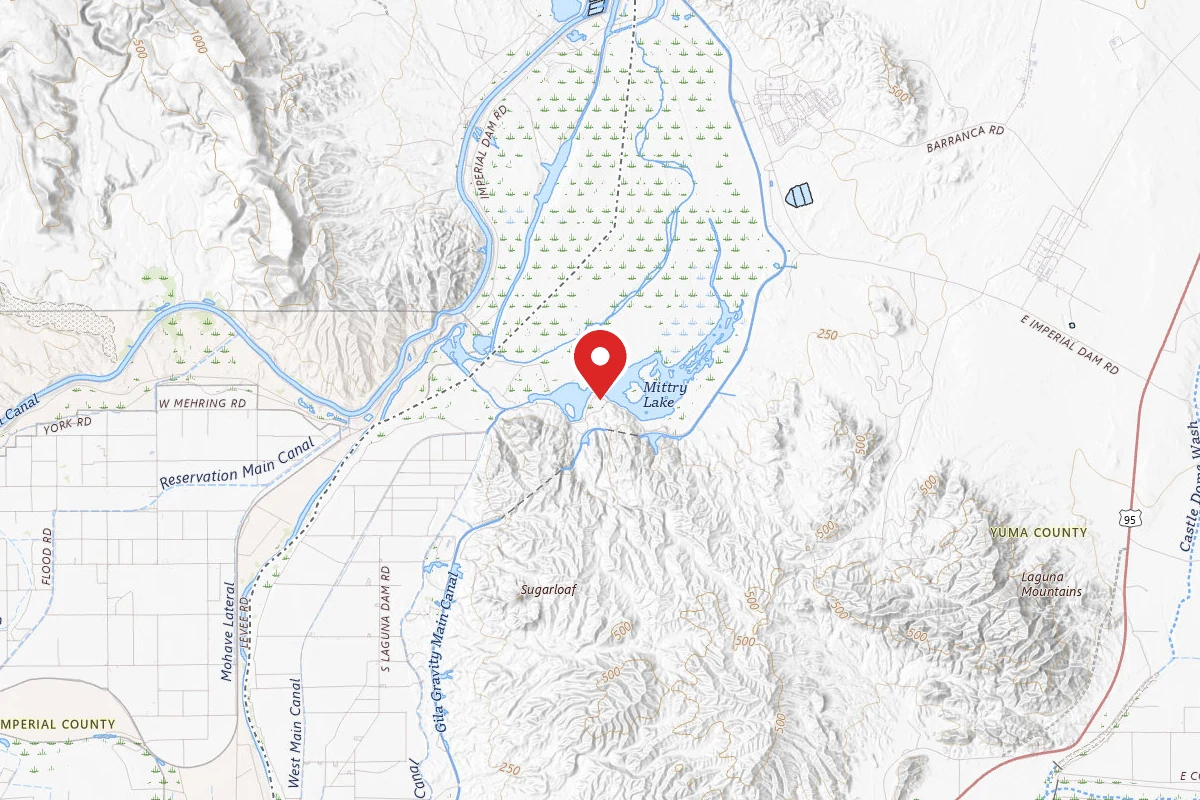 Mittry Lake Designated Camping