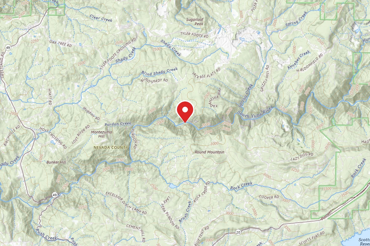Dispersed Site near 39.3285, -121.0202