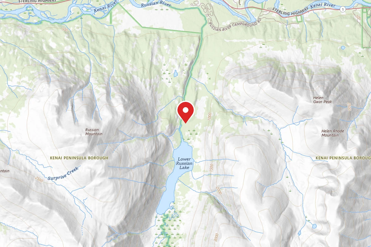 Dispersed Site near 60.4521, -149.9843