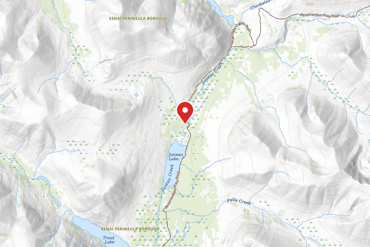 Dispersed Site near 60.5876, -149.8699