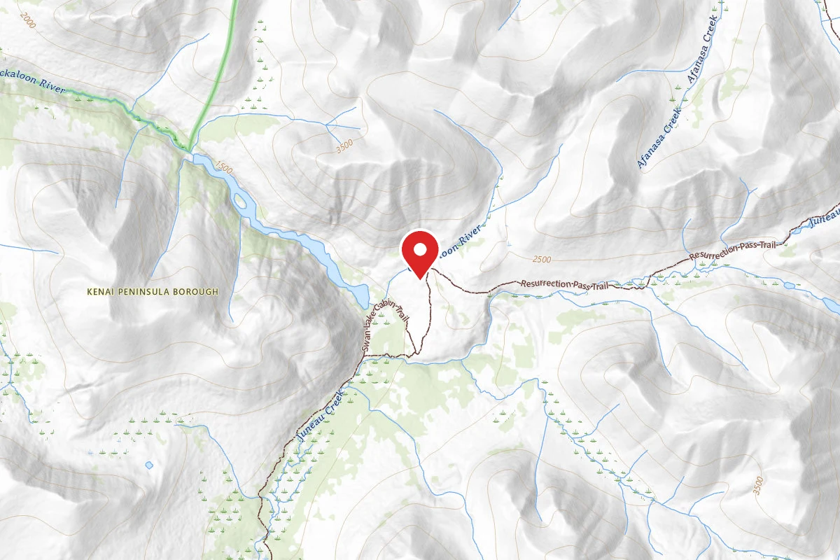 Dispersed Site near 60.6177, -149.8303