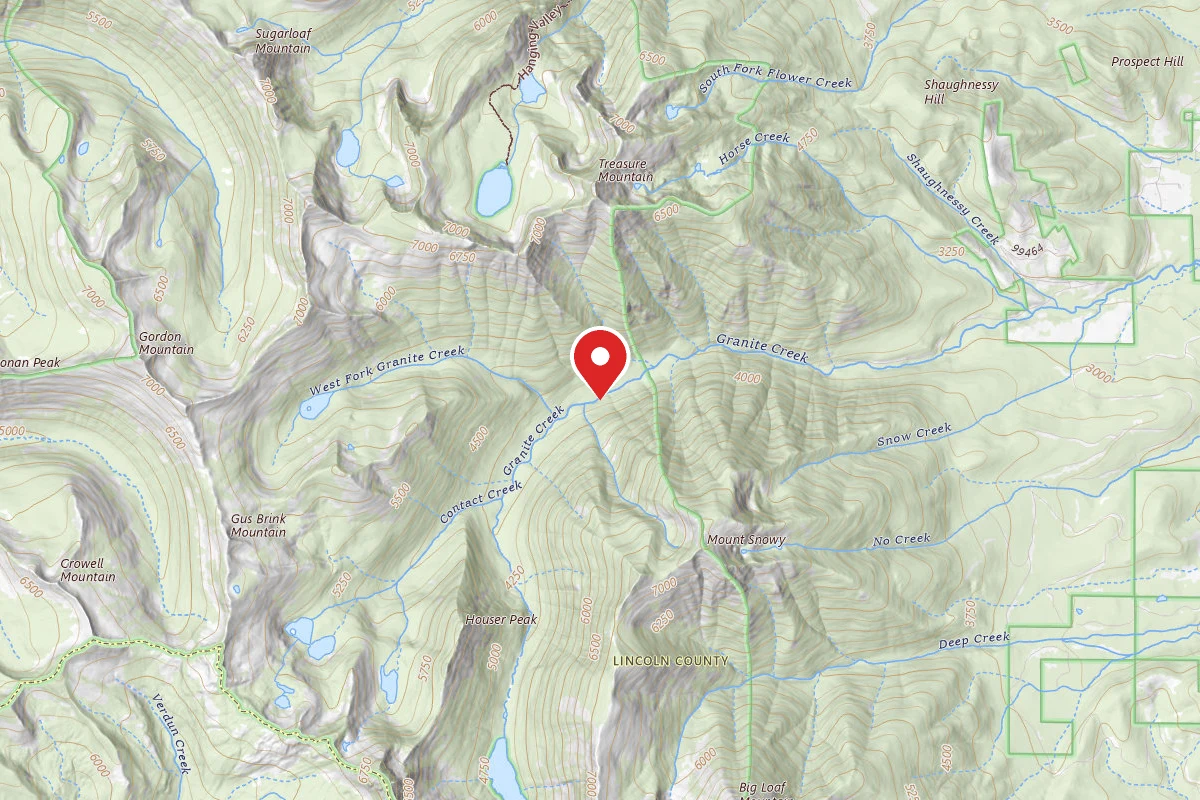 Granite Creek Falls Campsite