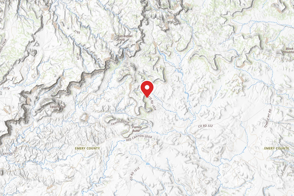 Dispersed Site near 38.7802, -110.8331