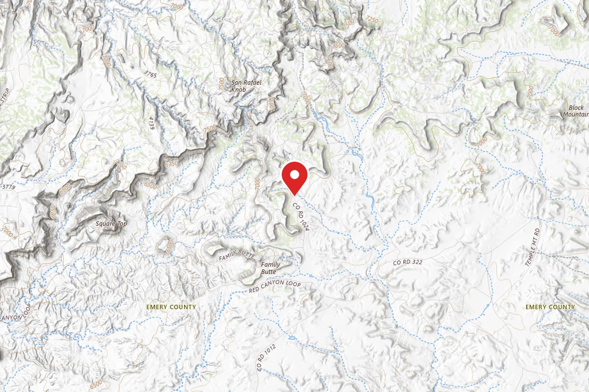 Dispersed Site near 38.7831, -110.8316