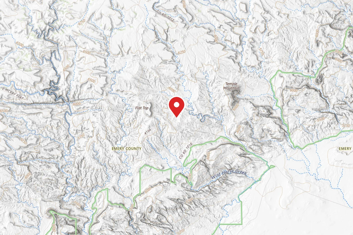 Dispersed Site near 38.6757, -110.7130