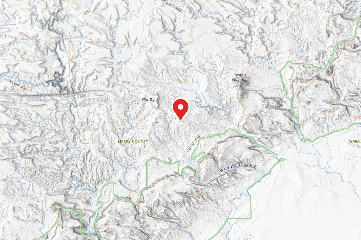 Dispersed Site near 38.6710, -110.7151
