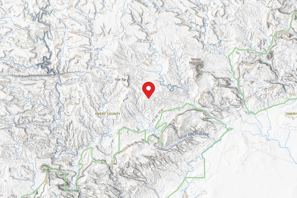 Dispersed Site near 38.6695, -110.7139