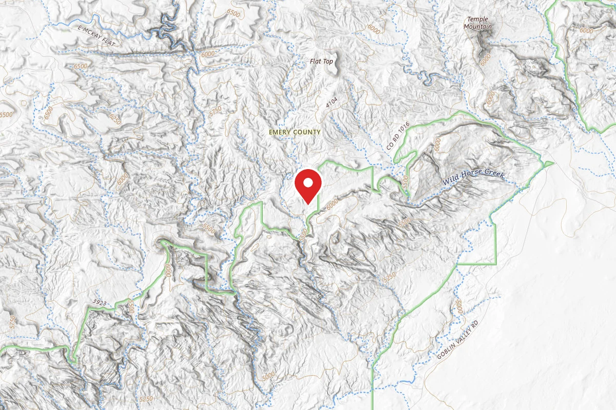 Dispersed Site near 38.6425, -110.7377