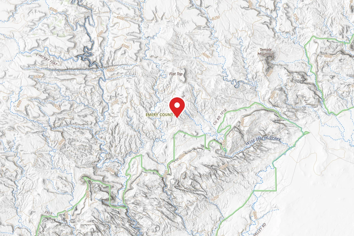 Dispersed Site near 38.6600, -110.7325