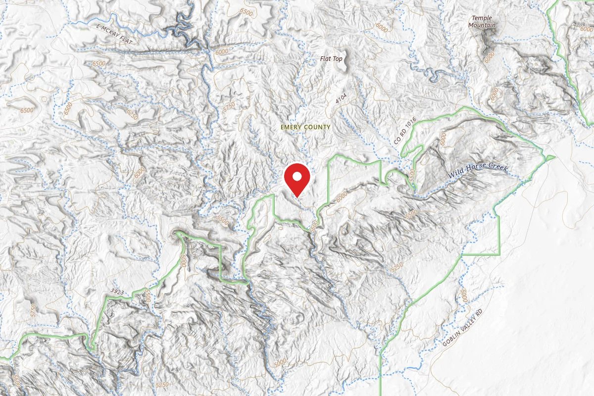 Dispersed Site near 38.6423, -110.7452