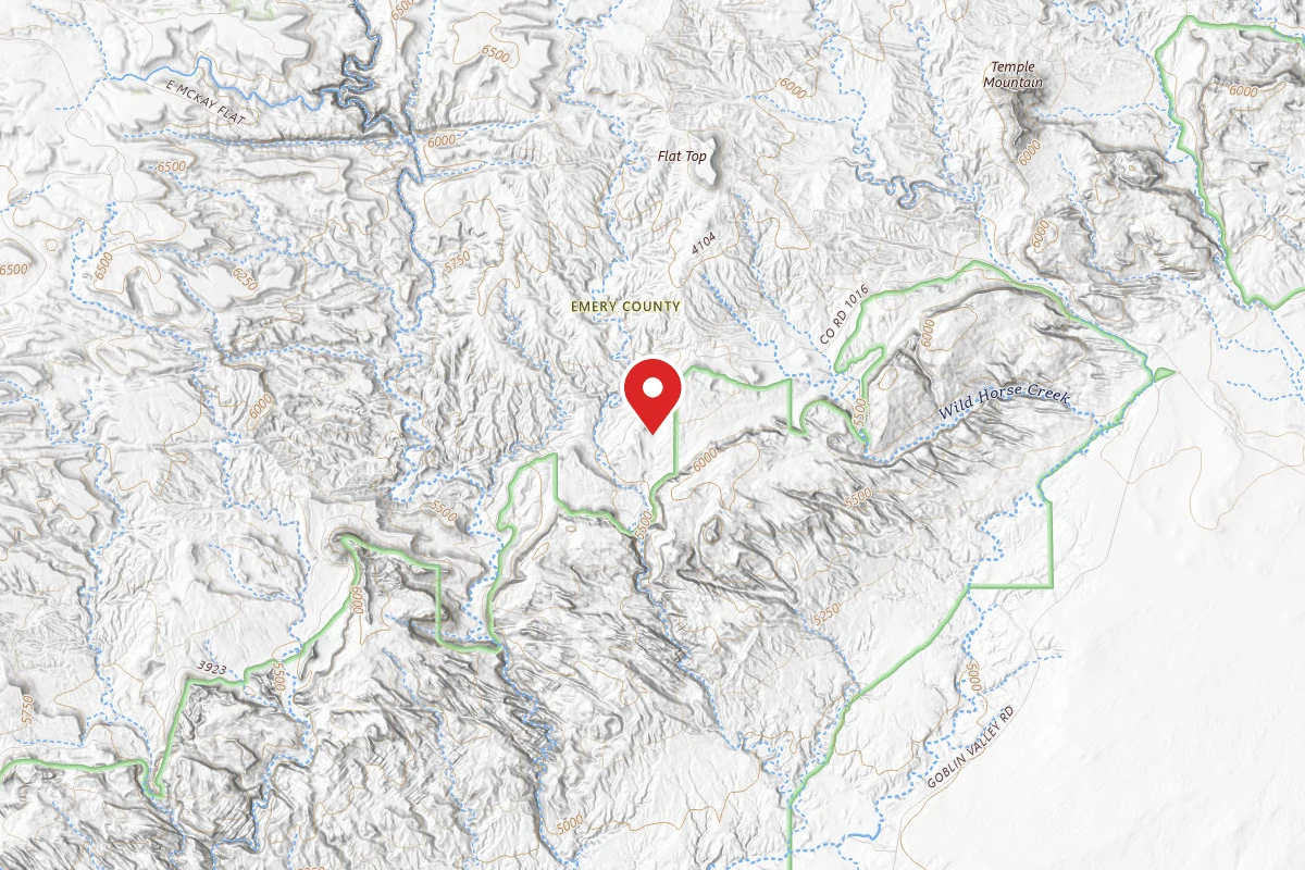 Dispersed Site near 38.6458, -110.7379