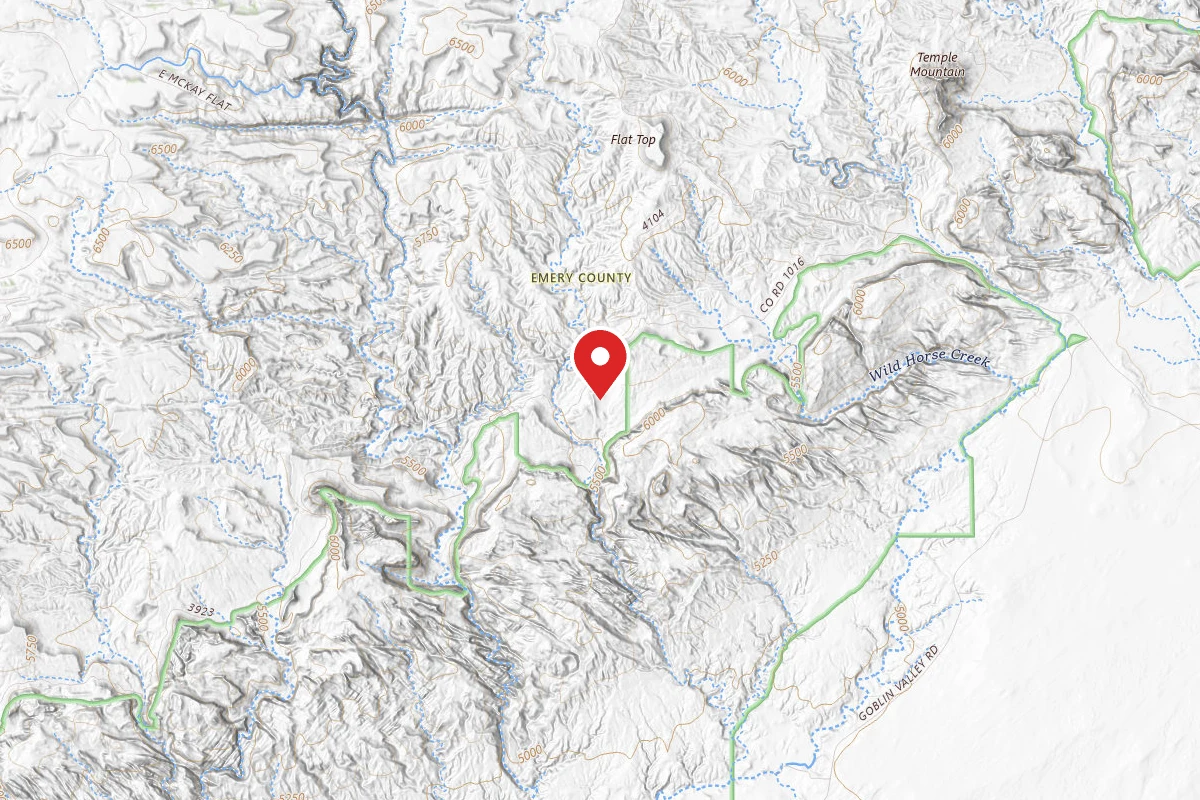 Dispersed Site near 38.6451, -110.7389