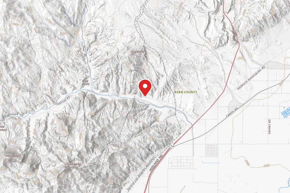 Jawbone Canyon Dispersed Camping