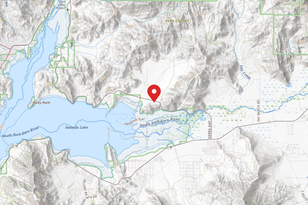 Isabella lake dispersed camping