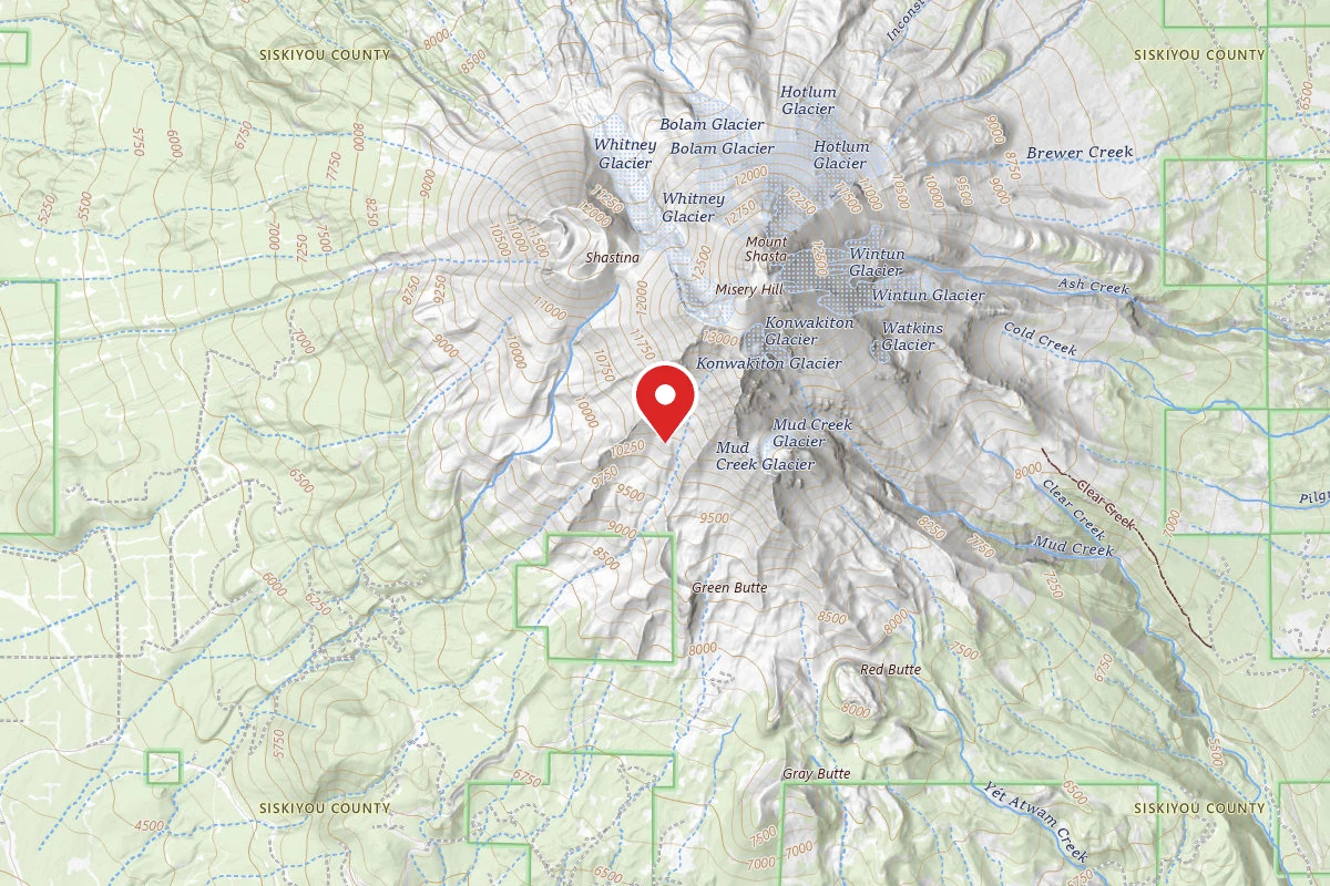 Dispersed Site near 41.3886, -122.2105