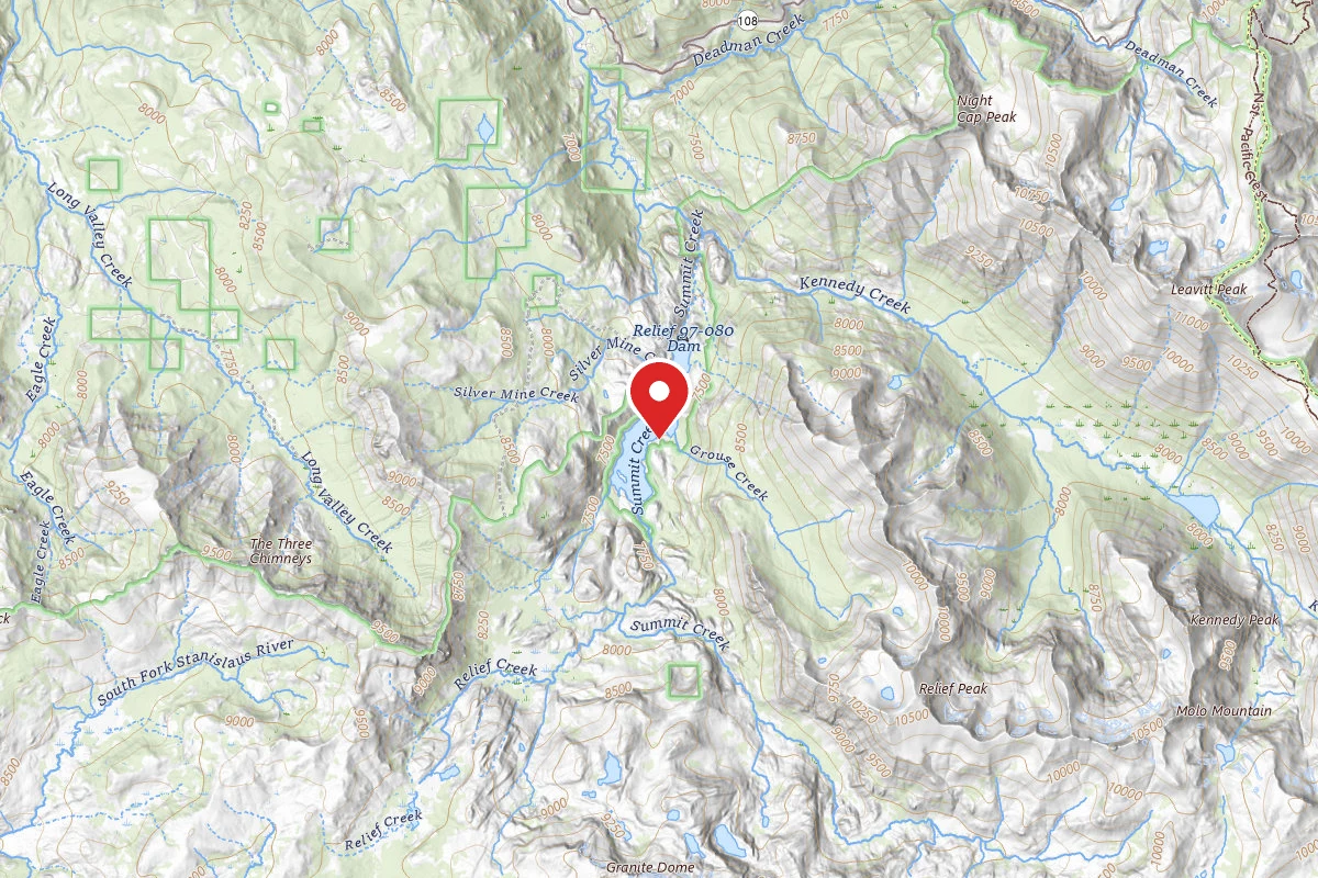 Dispersed Site near 38.2689, -119.7372