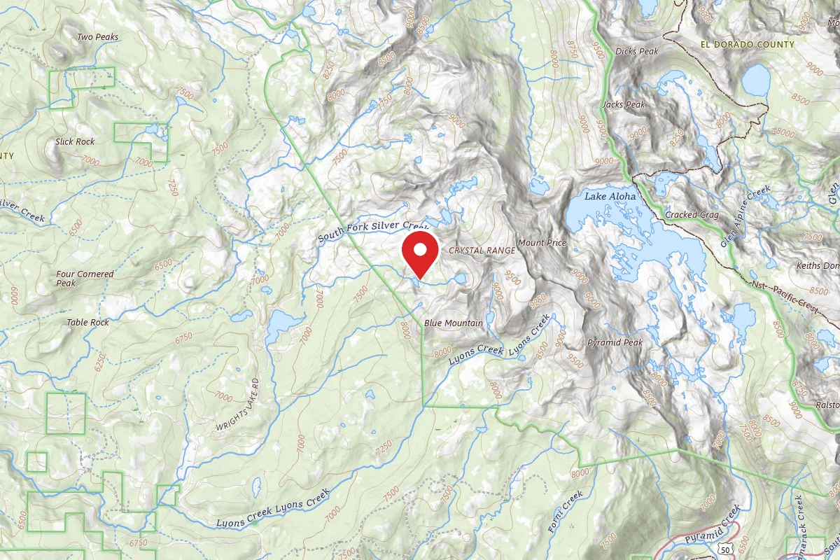 Dispersed Site near 38.8577, -120.1984