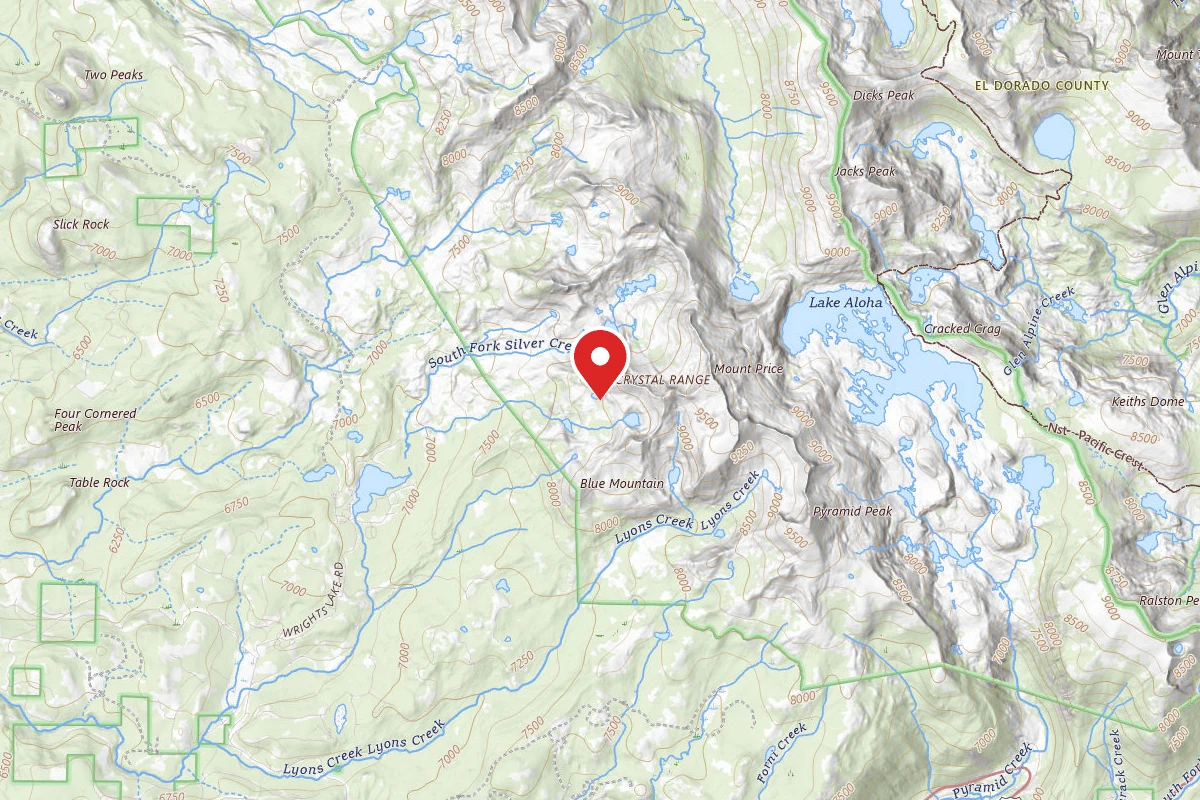 Dispersed Site near 38.8608, -120.1938