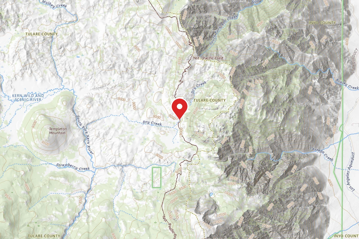 Dispersed Site near 36.3220, -118.1314