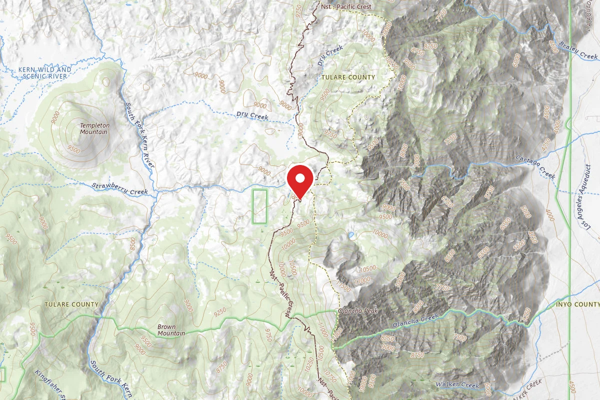 Dispersed Site near 36.2970, -118.1307