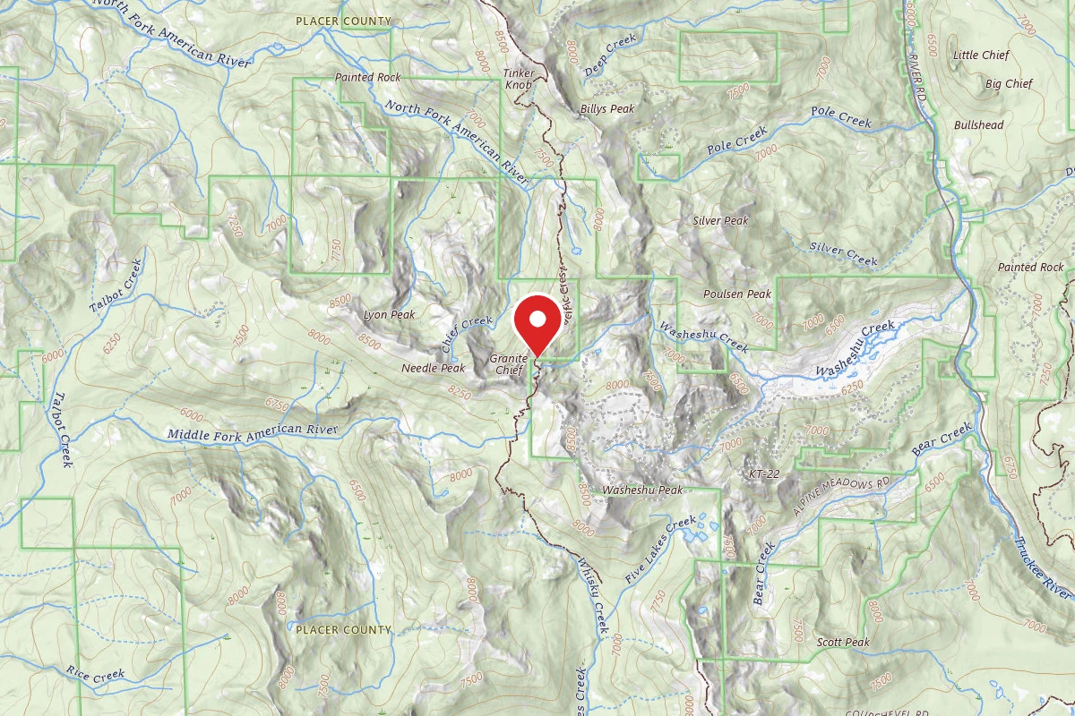 Dispersed Site near 39.2011, -120.2815