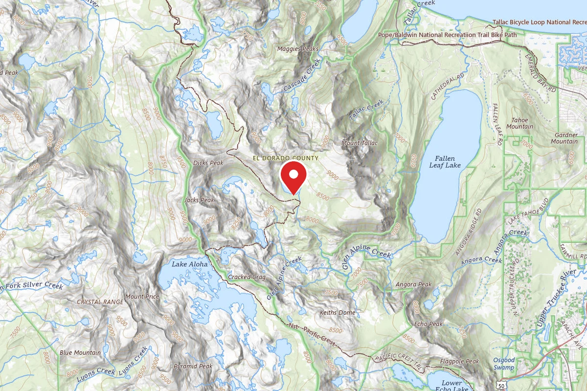 Dispersed Site near 38.8925, -120.1153