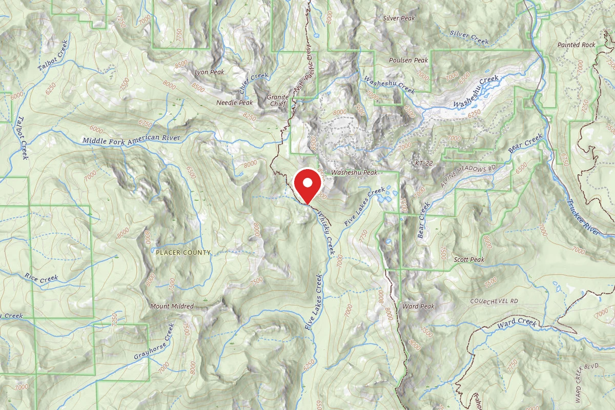 Dispersed Site near 39.1730, -120.2771